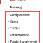 guida-webmaster tool-menu