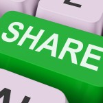 Share Key Shows Sharing Webpage Or Picture Online