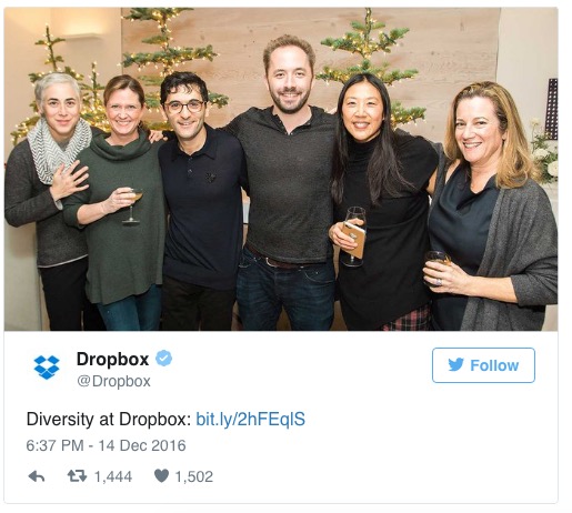 Epicfail dropbox diversità twitter