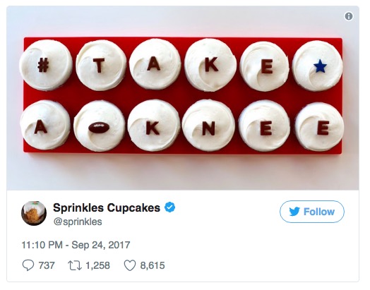 sprinkles cupcake football